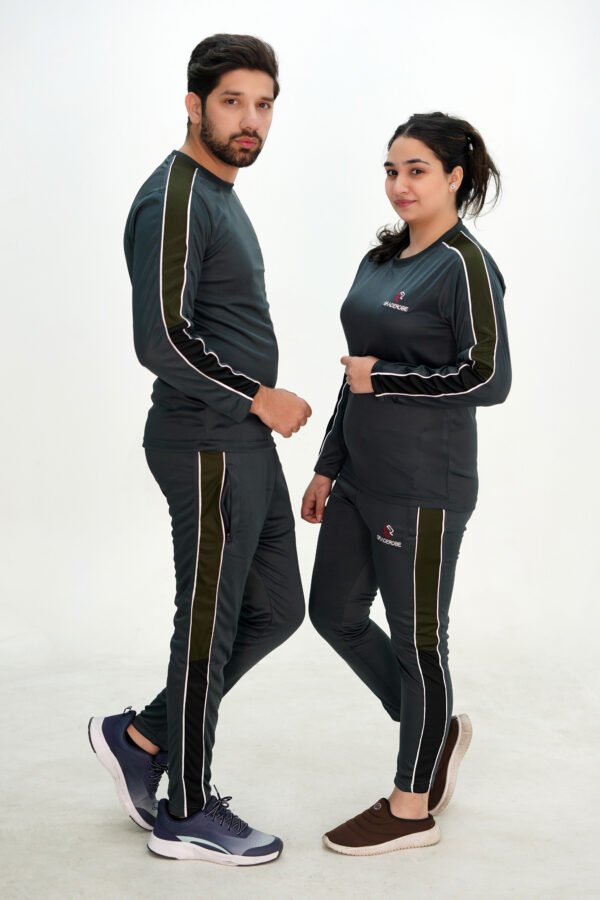 Lightweight Summer Style Gray Tracksuit For Men & Women
