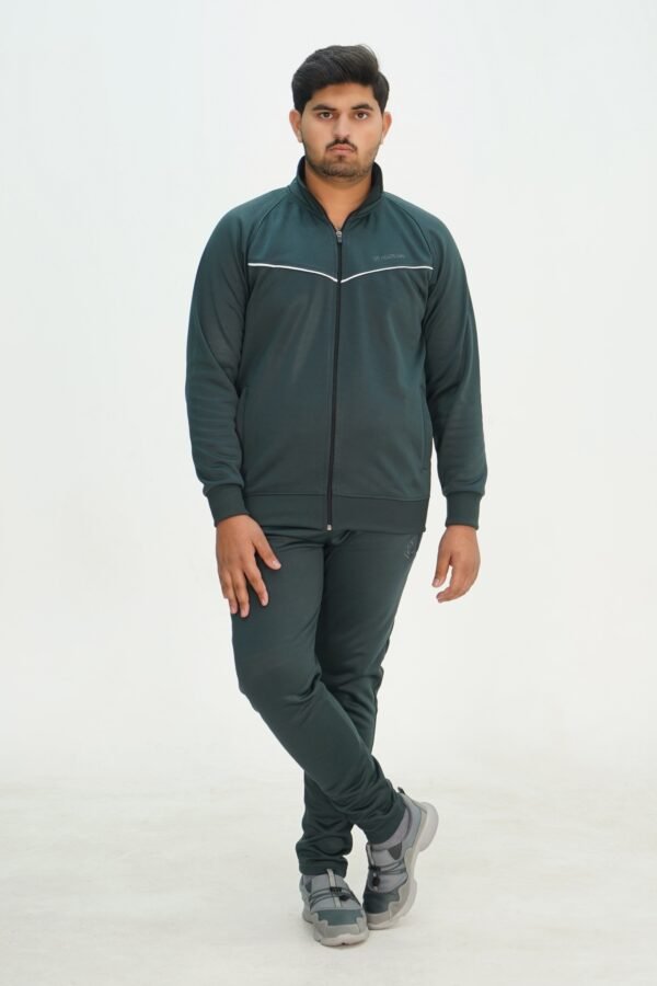 GRACEROBE GRAY UNISEX ESSENTIAL TRACKSUITE (V-Shape Magzi)