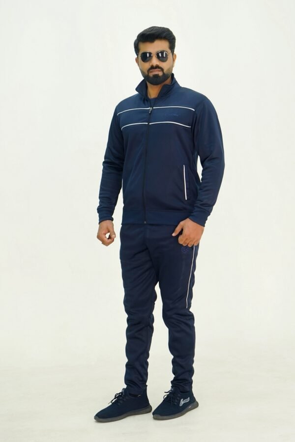 GRACEROBE NAVI BLUE UNISEX ESSENTIAL TRACKSUITE (Double Magzi)